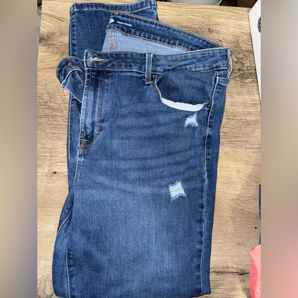 Old Navy Power Straight Jeans